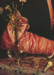 Porträt des Kaufmanns Georg Gisze (Detail)